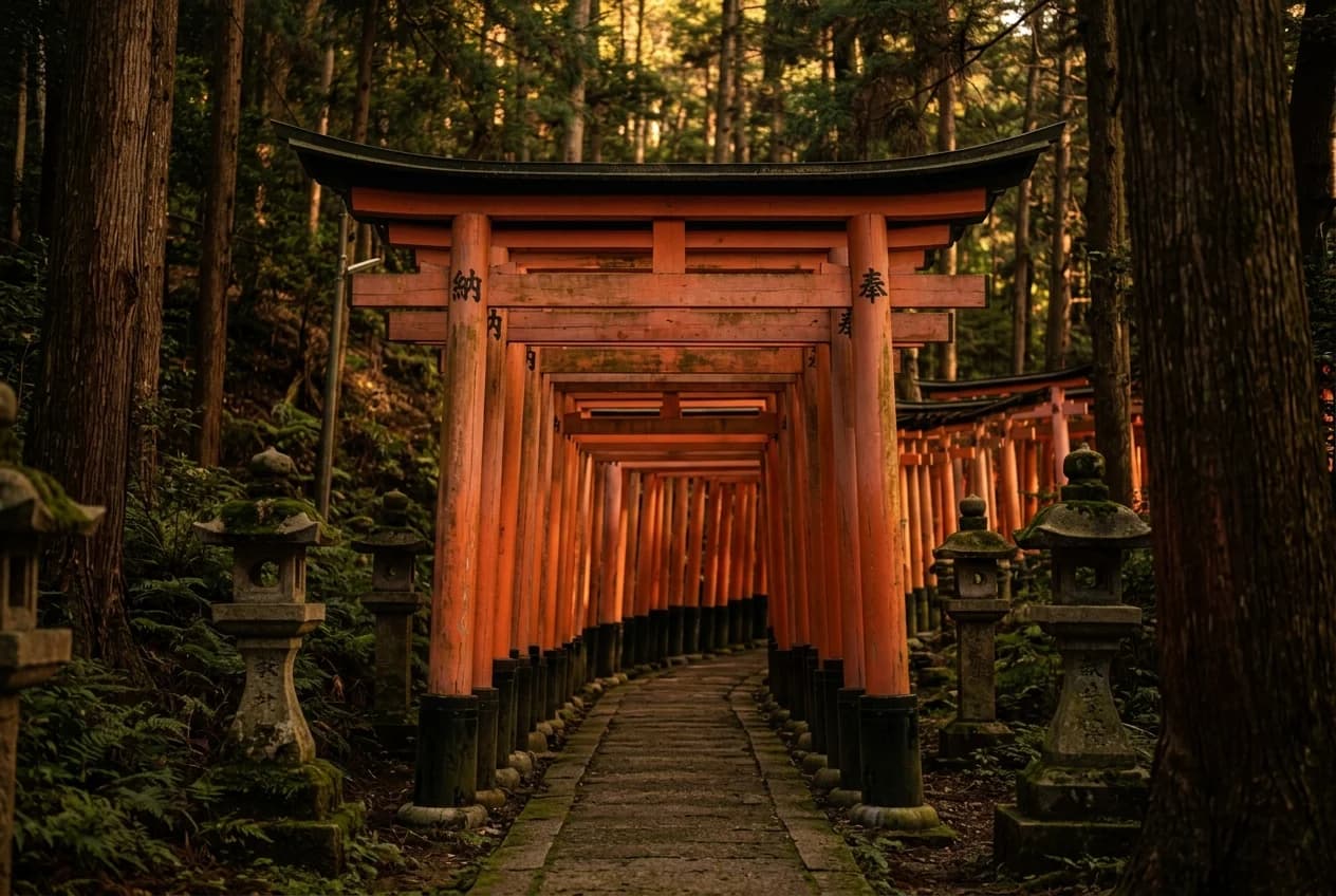 Nano Banana 2 render of Fushimi Inari