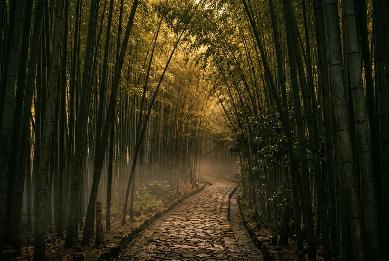 Nano Banana 2 render of Arashiyama